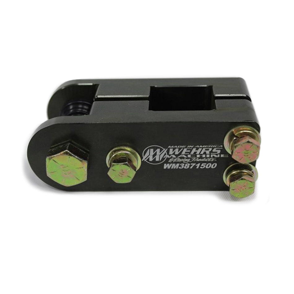 Wehrs Machine & Racing Products WM3871500 Clamp-On Chassis Mnt 1-1/2in Sq w/ 3/4in Mnt Wehrs Machine & Racing Products WM3871500