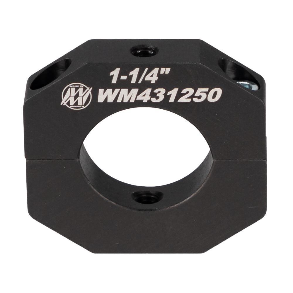 Wehrs Machine & Racing Products WM431250 Accessory Clamp 1-1/4in Aluminum 1/4-20 Holes Wehrs Machine & Racing Products WM431250