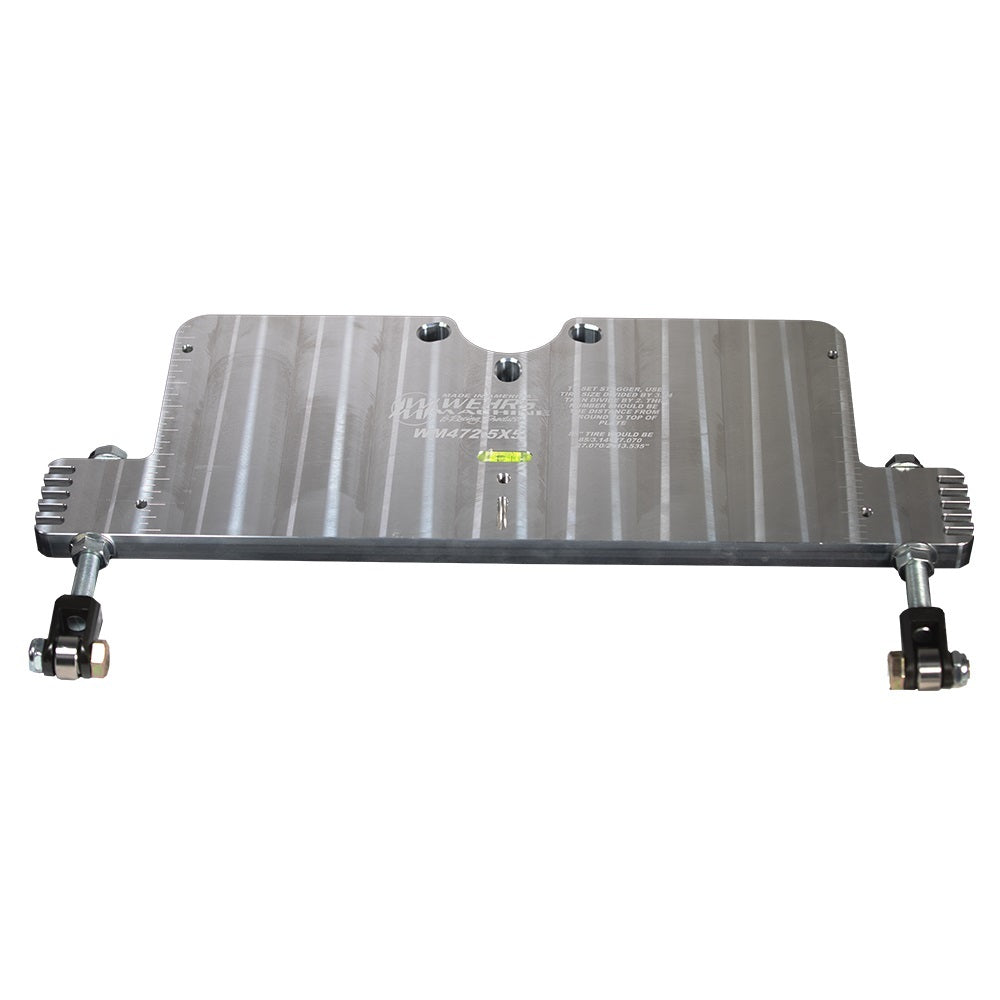 Wehrs Machine & Racing Products WM472-5X5 Set Up Plate for 5x5 Pattern Wehrs Machine & Racing Products WM472-5X5