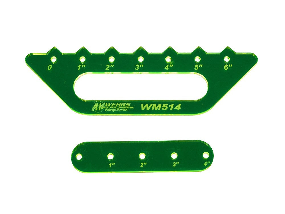 Wehrs Machine & Racing Products WM514 Hole Spacing Marker Wehrs Machine & Racing Products WM514