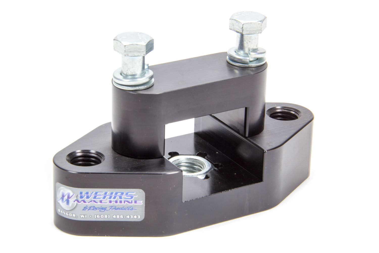 Wehrs Machine & Racing Products WM62322 2x2 Panhard Mount 3 Hole Aluminum Wehrs Machine & Racing Products WM62322