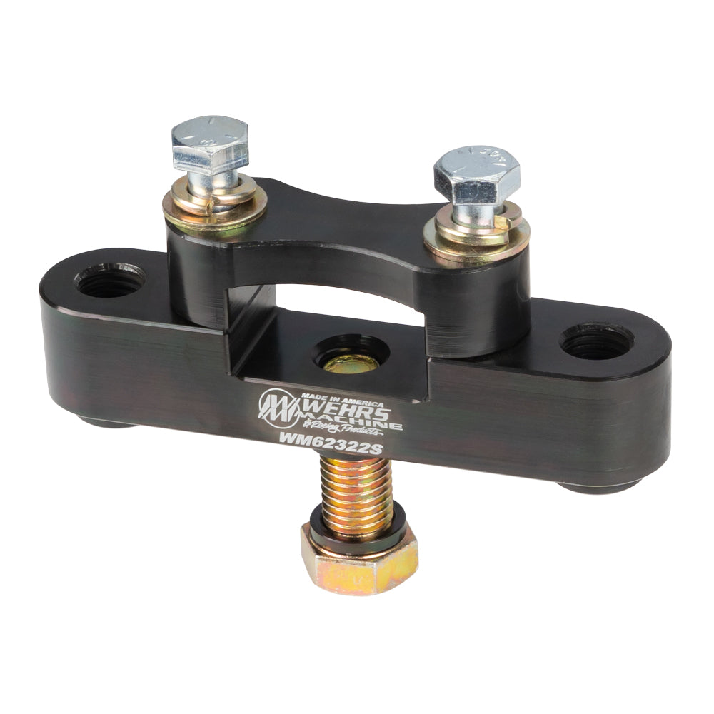 Wehrs Machine & Racing Products WM62322S Panhard Mount 2in x 2in Steel 3 Hole Wehrs Machine & Racing Products WM62322S