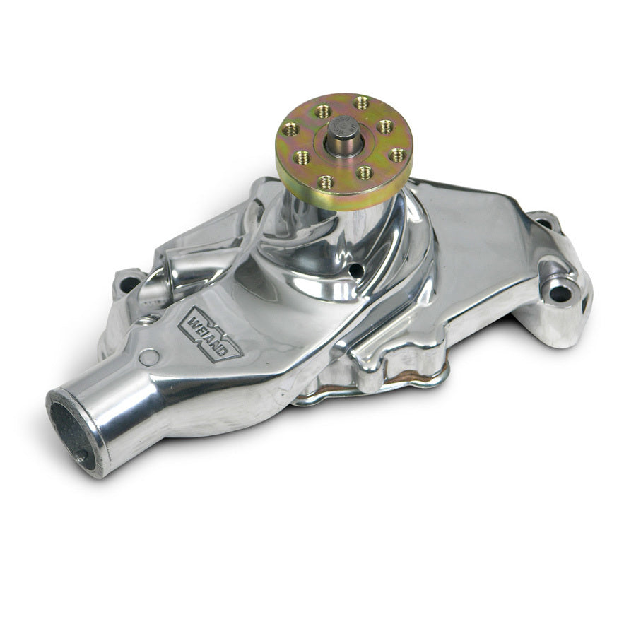 Weiand 9208P SBC Action Plus W/P - Short- Polished Weiand 9208P