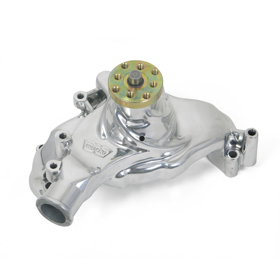 Weiand 9242P BBC Action Plus W/P - Long - Polished Weiand 9242P