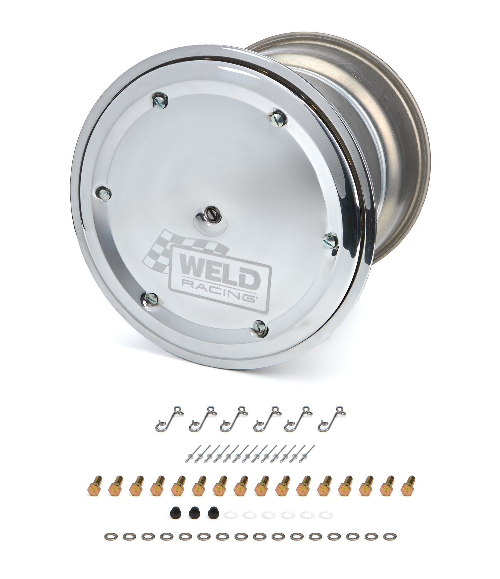 WELD Racing 559-5455-6 15 X 14 Wide 5 XL 5in BS Bead-Loc 14.2 lbs w/Cvr WELD Racing 559-5455-6