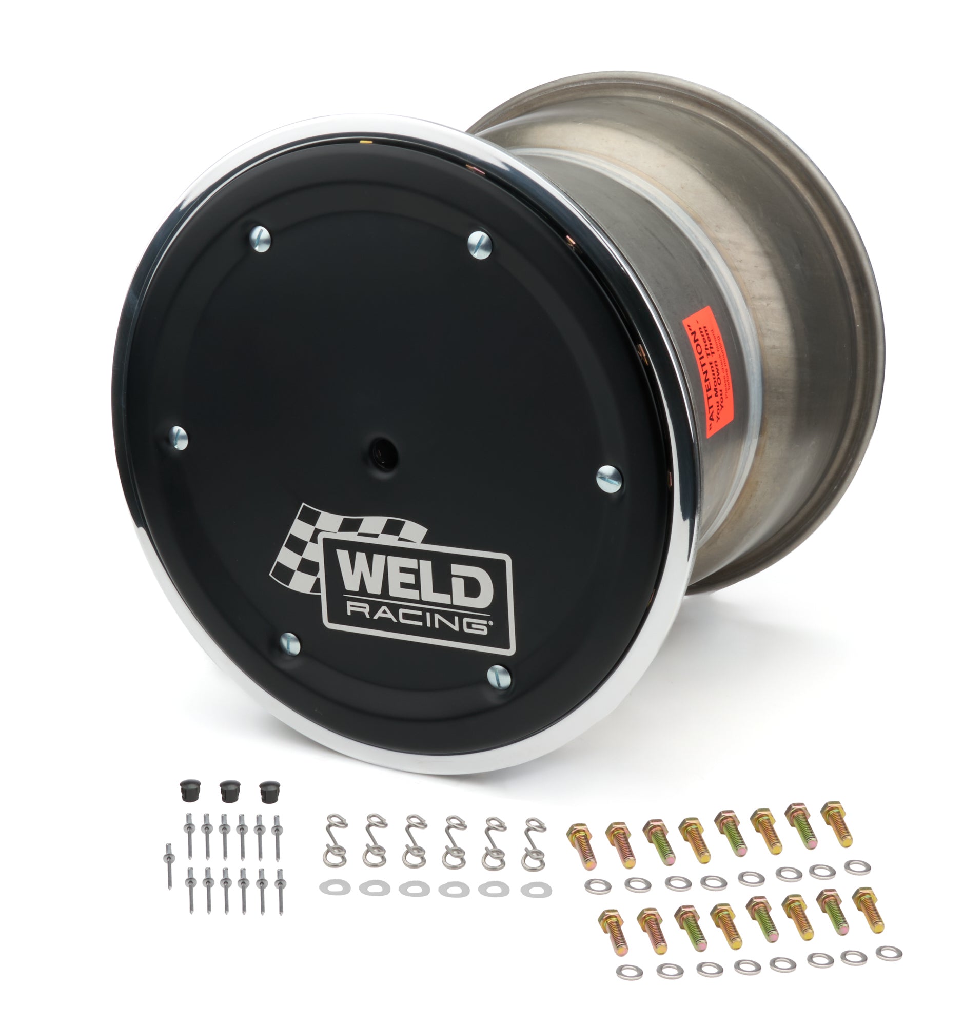 WELD Racing 559-5456BC-6 15x14 Wide 5 XL 6in BS Bead-Loc 11.9lbs w/Cvr WELD Racing 559-5456BC-6