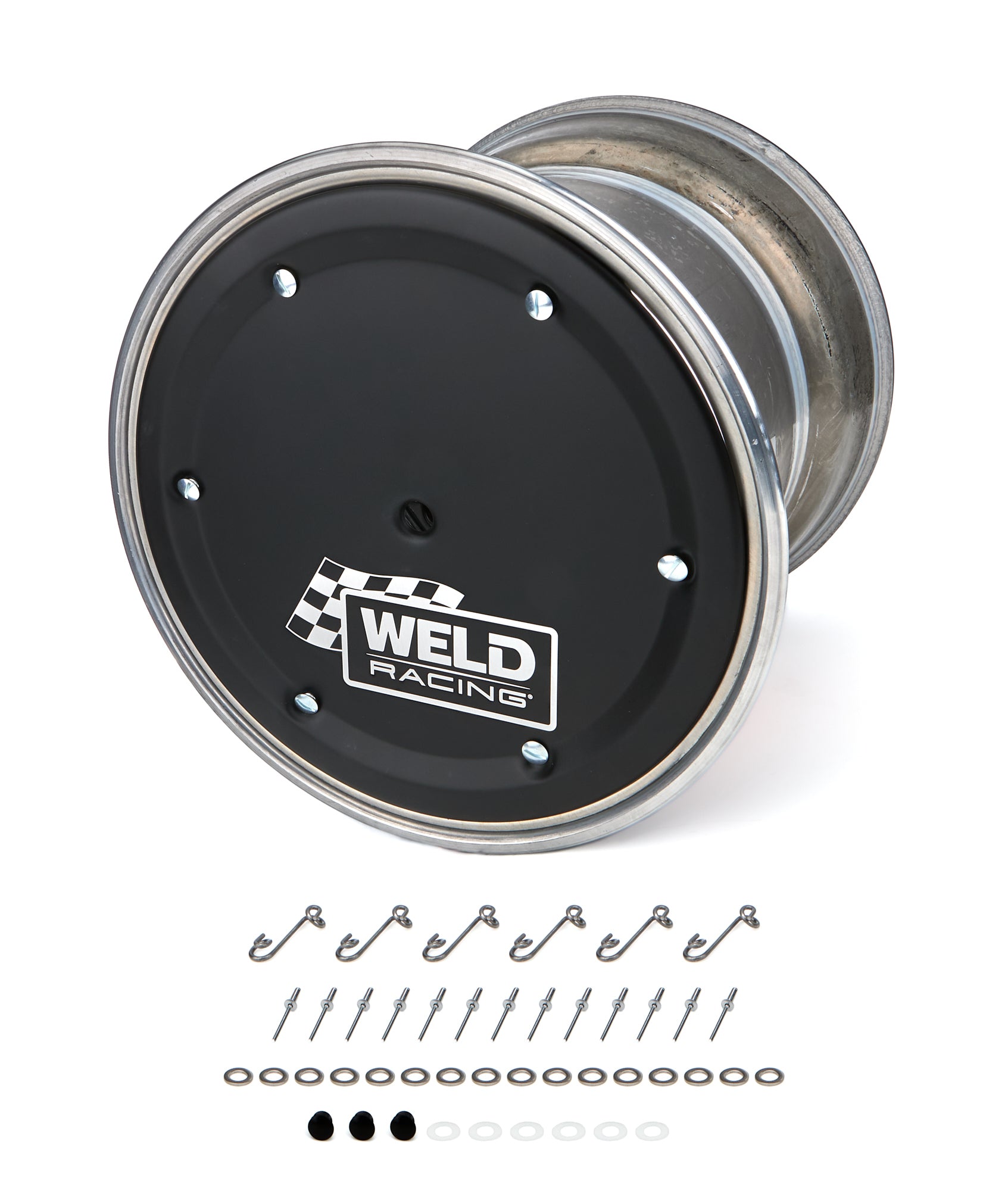 WELD Racing 559-5465BC-6 15x14 Wide 5 XL 5in BS w/Inner B/L & Outer Cvr WELD Racing 559-5465BC-6