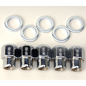 WELD Racing 601-1462 12mm x 1.5 Lug Nuts w/ Centered Washers (5pk) WELD Racing 601-1462