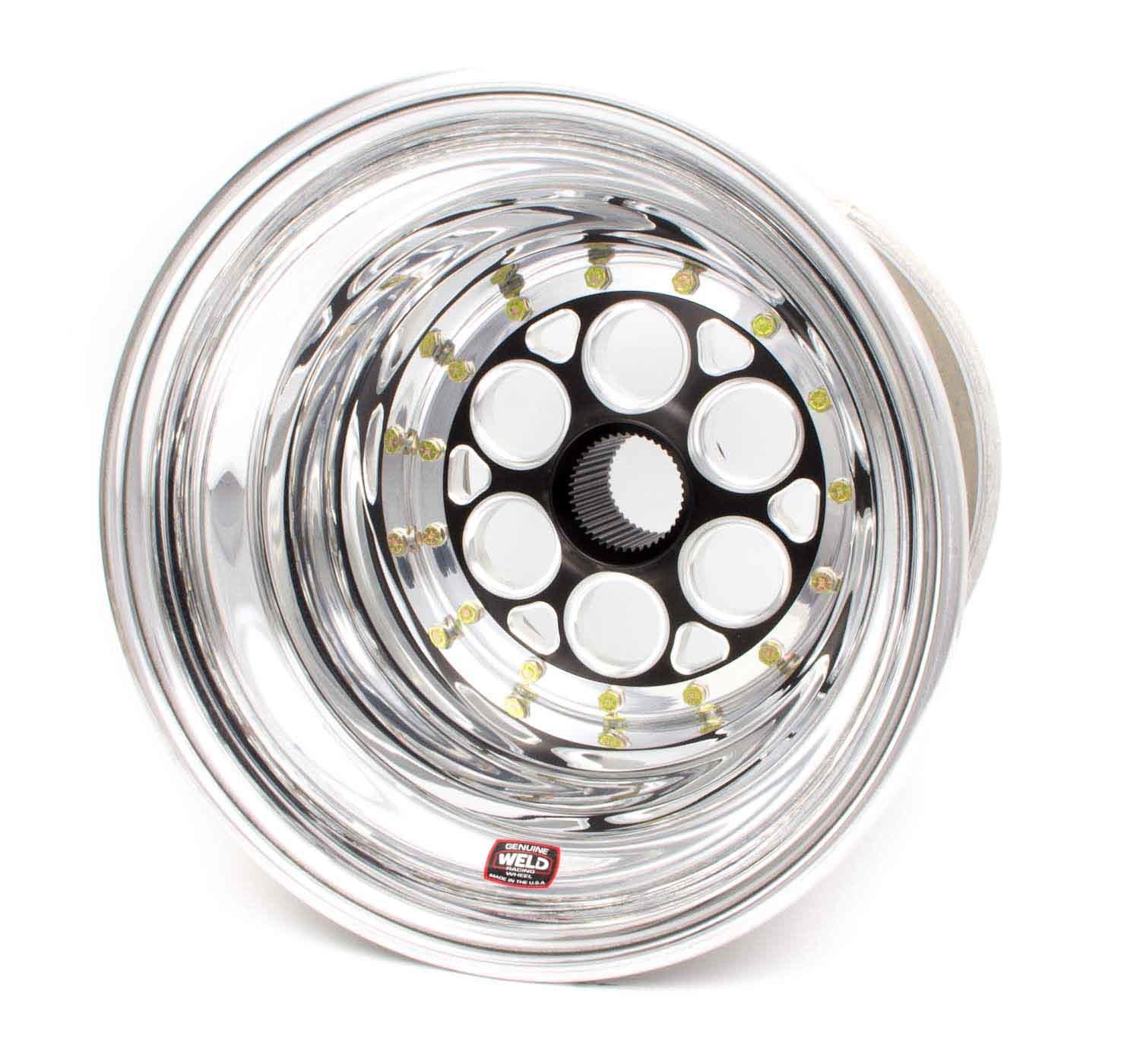 WELD Racing 735B-51536 15x15 6in BS Inner Bead Lock Black Center WELD Racing 735B-51536