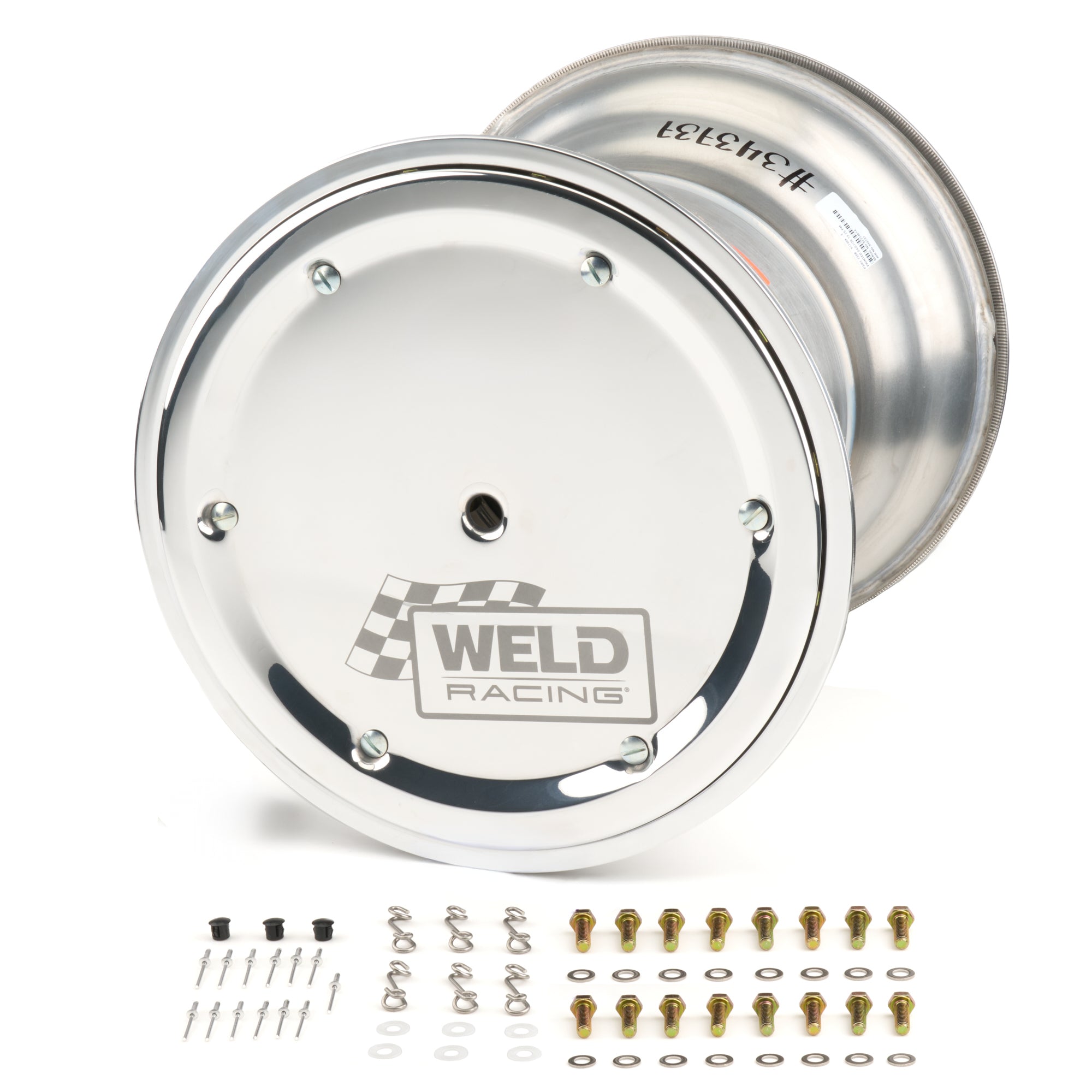 WELD Racing 735B-51746K-6 15x17  Blk Magnum Sprint Wheel 6in BS DB WELD Racing 735B-51746K-6