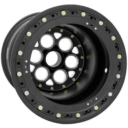 WELD Racing 735B-517B47K-6 15x17 7in BS Mag Sprint 42-Spline All Black WELD Racing 735B-517B47K-6