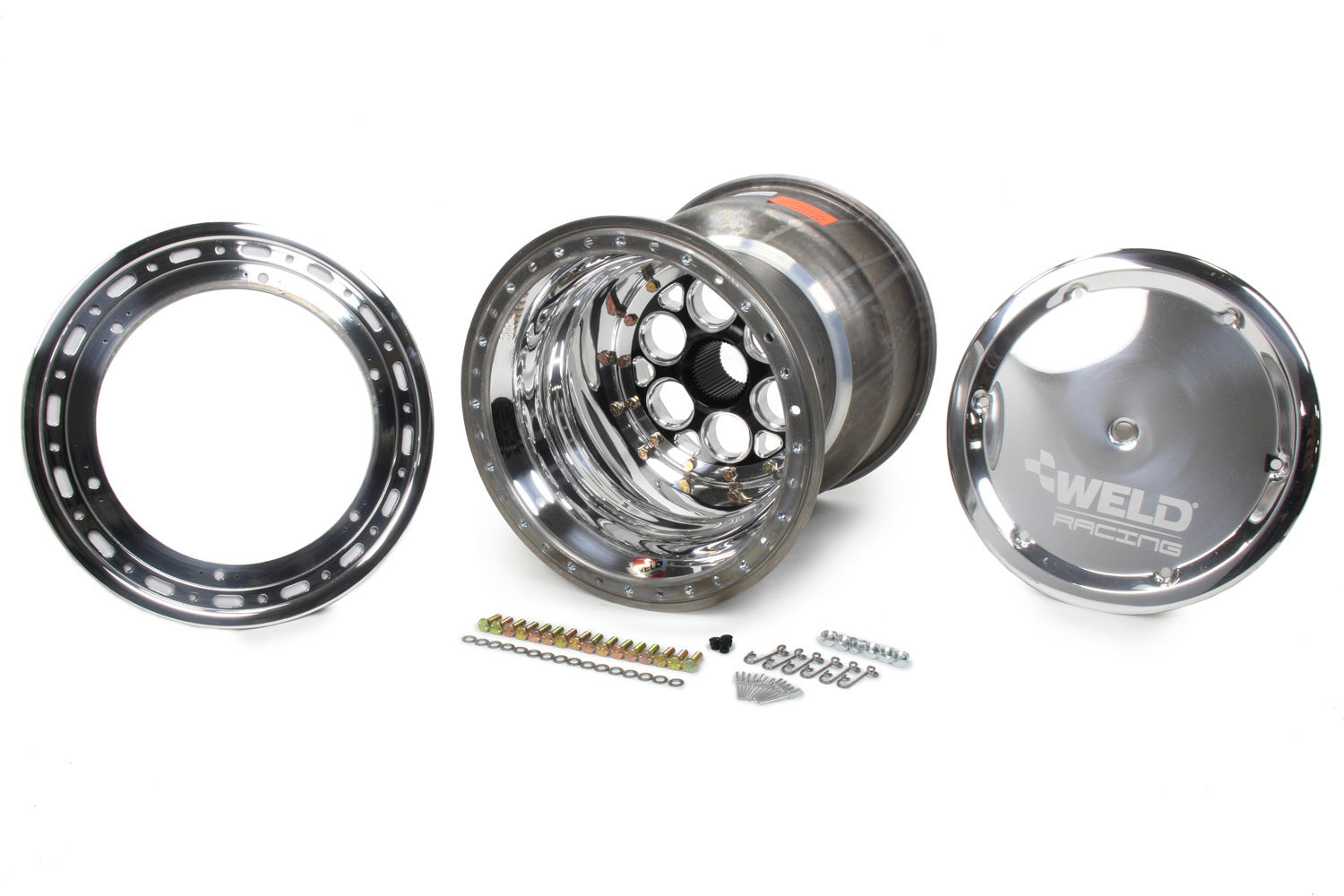 WELD Racing 735B-51857-6 15x18 42 Spline 7in BS Bead-Loc w/Cover WELD Racing 735B-51857-6