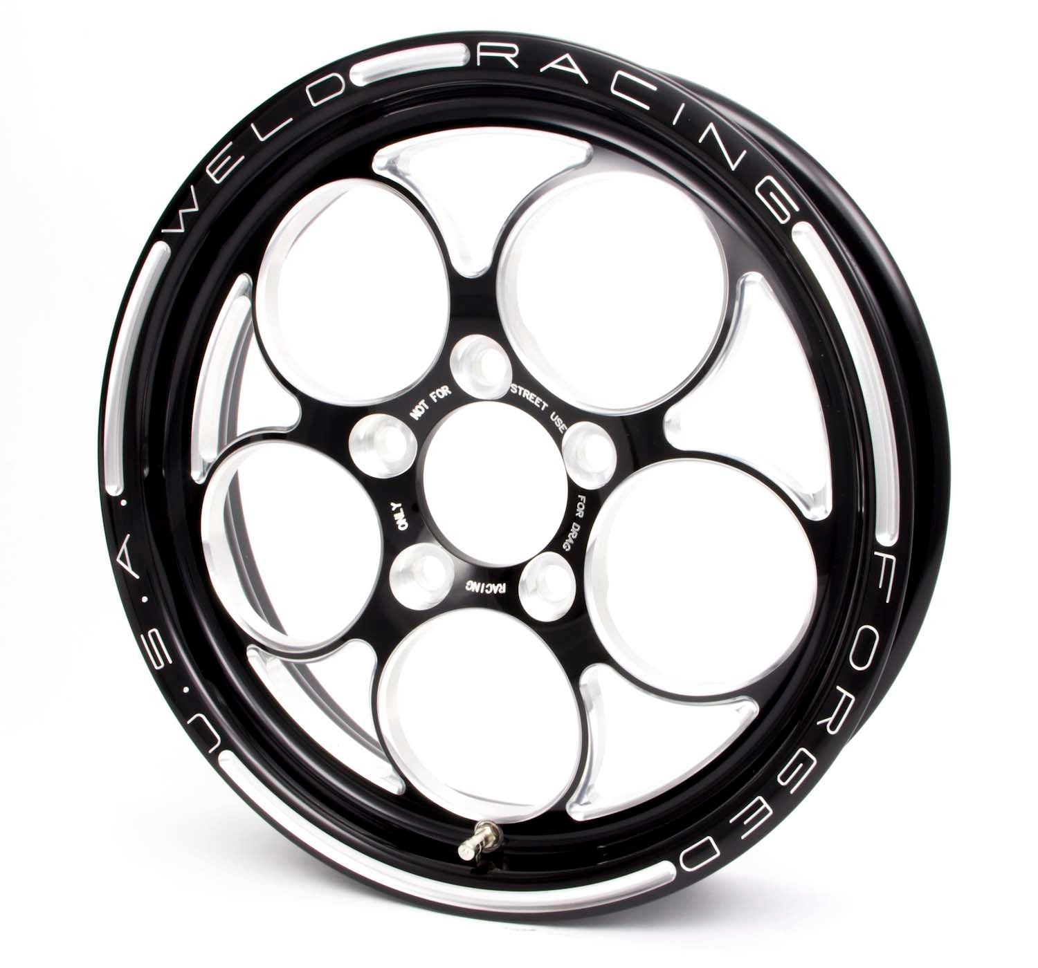 WELD Racing 86B-15202 Magnum PRO 15x4 1pc Wheel 5x4.5 2.25BS Blk WELD Racing 86B-15202