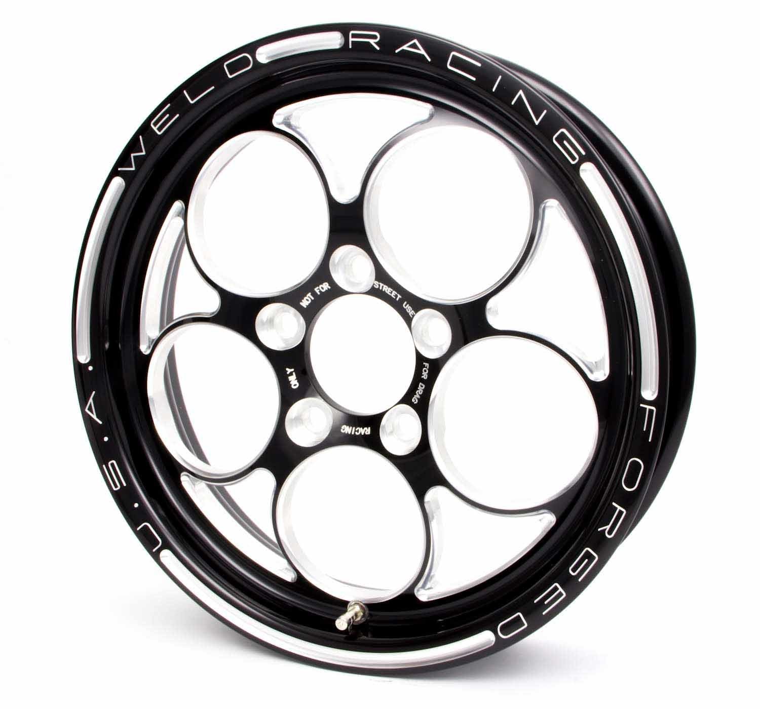 WELD Racing 86B-15274 Magnum PRO 15x3.5 1pc Wheel 5x4.75 1.75BS Blk WELD Racing 86B-15274
