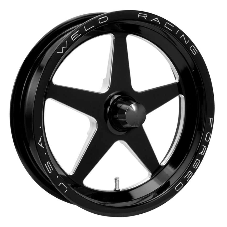 WELD Racing 88B-15001 15x3.5 Aluma Star 2.0 Strange Spndle Mnt Blk WELD Racing 88B-15001
