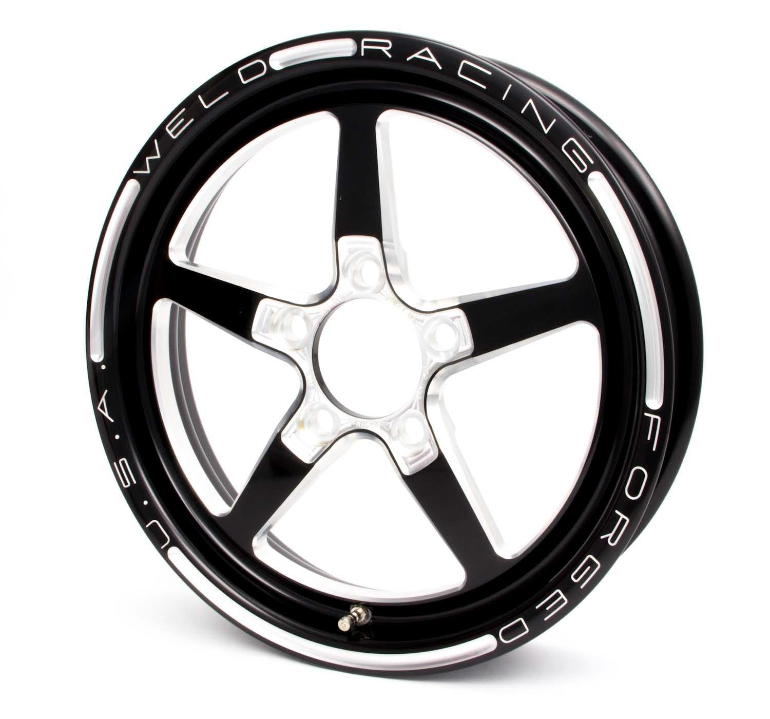 WELD Racing 88B-15274 Aluma Star 15x3.5 Wheel 5x4.75 1.75 BS Black WELD Racing 88B-15274