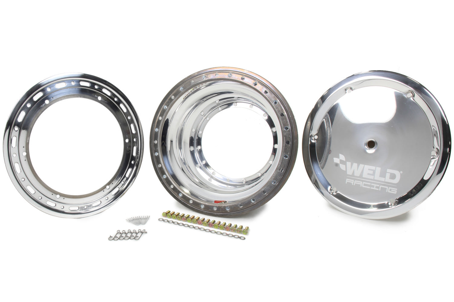 WELD Racing P857-5954-6 Outer Wheel Half 15x9.25 Bead-Loc w/Cover WELD Racing P857-5954-6
