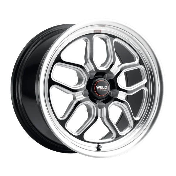 WELD Racing S15270022P42 17x10 Laguna Drag 5x120 ET42 BS7.25 Gloss BLK MI WELD Racing S15270022P42