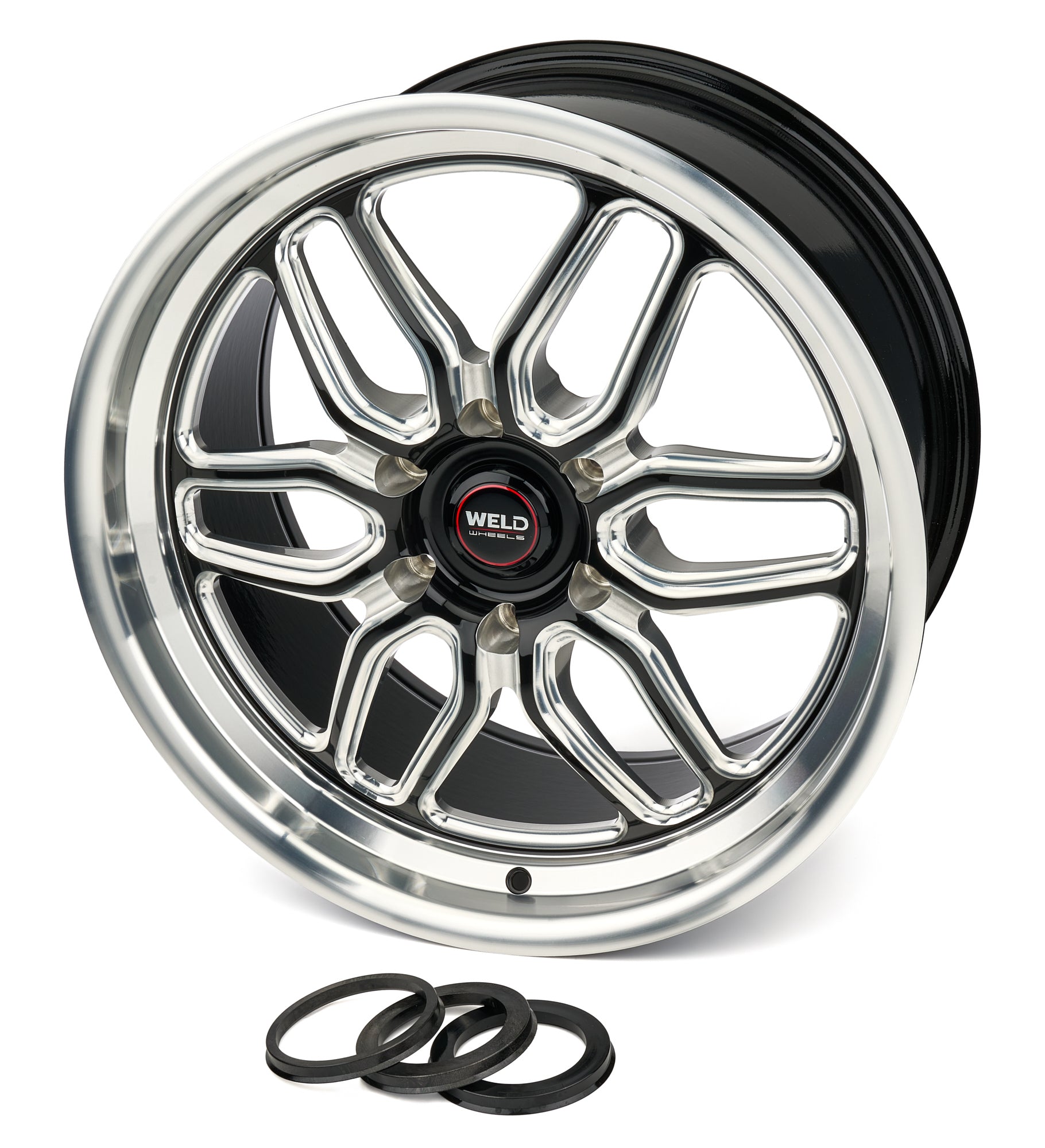 WELD Racing S15370084P25 17x10 Laguna 6 Drag Wheel 6x139.7 BC 6.50 BS WELD Racing S15370084P25