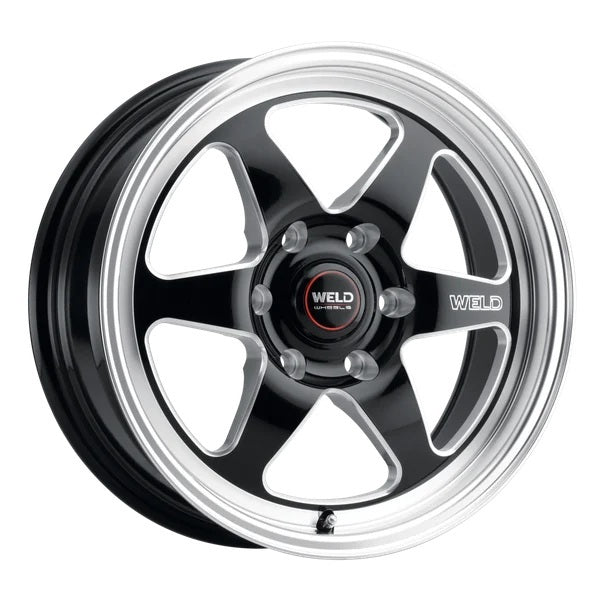 WELD Racing S15670089P42 17x10 Ventura Six Drag Wheel 6x135 BC 7.25 BS WELD Racing S15670089P42