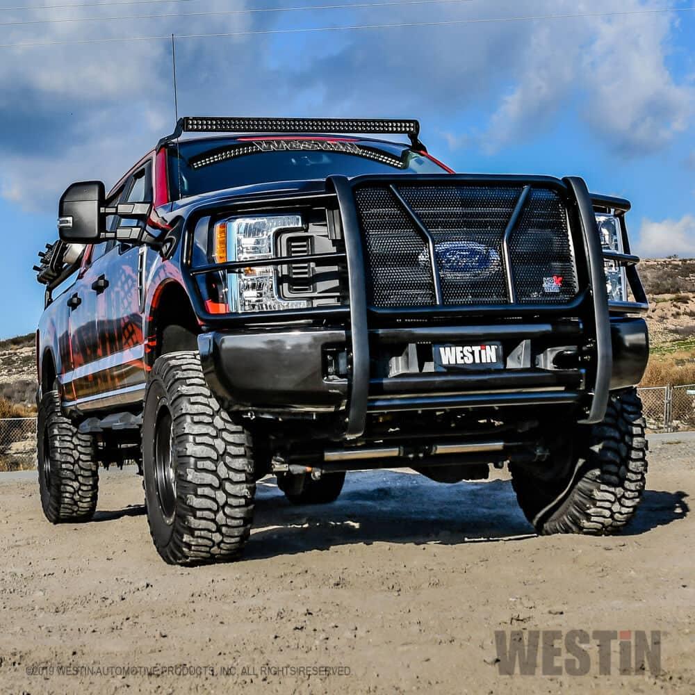 Westin 57-24105 HDX MODULAR WINCH GRILLE GUARD 23-25 SUPER DUTY Westin 57-24105