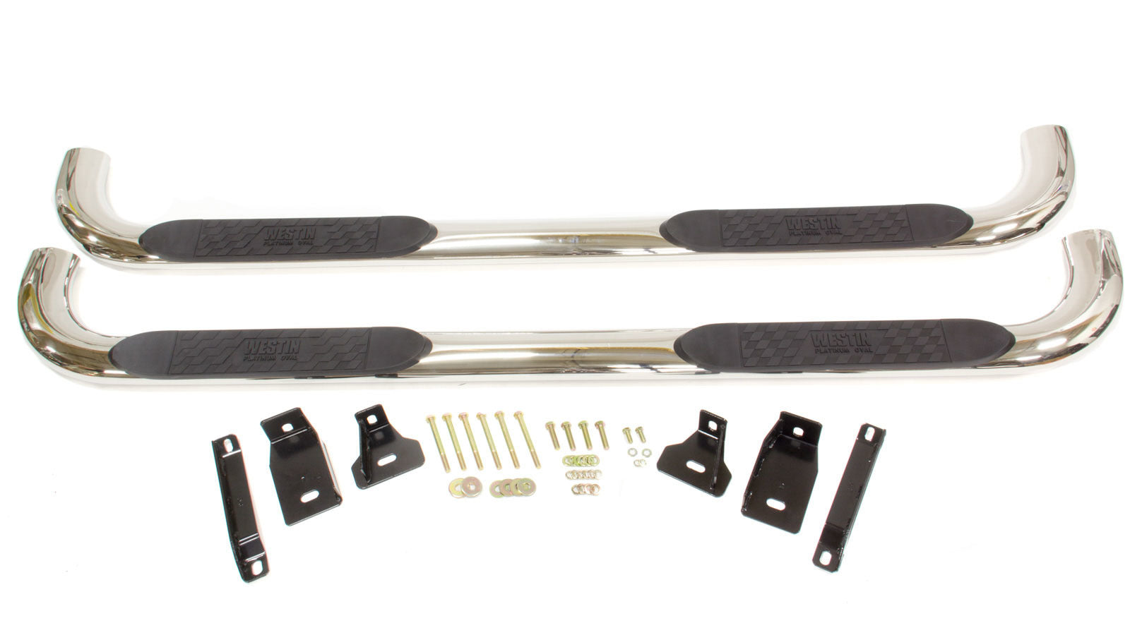 Westin 21-1950 01-06 GM Full Size Crew Cab Oval Step Bar Polish Westin 21-1950
