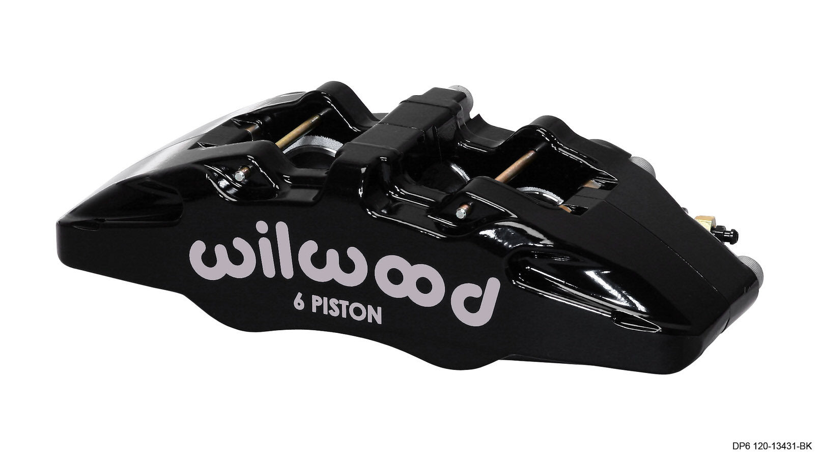 Wilwood Brakes 120-13431-BK Caliper Dynapro 6A L/H 5.25in Lug Mnt Wilwood Brakes 120-13431-BK