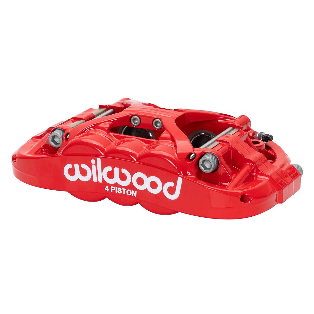 Wilwood Brakes 120-17205-RD Caliper XRS4R 4 Piston 1.10 Rotor Red Wilwood Brakes 120-17205-RD
