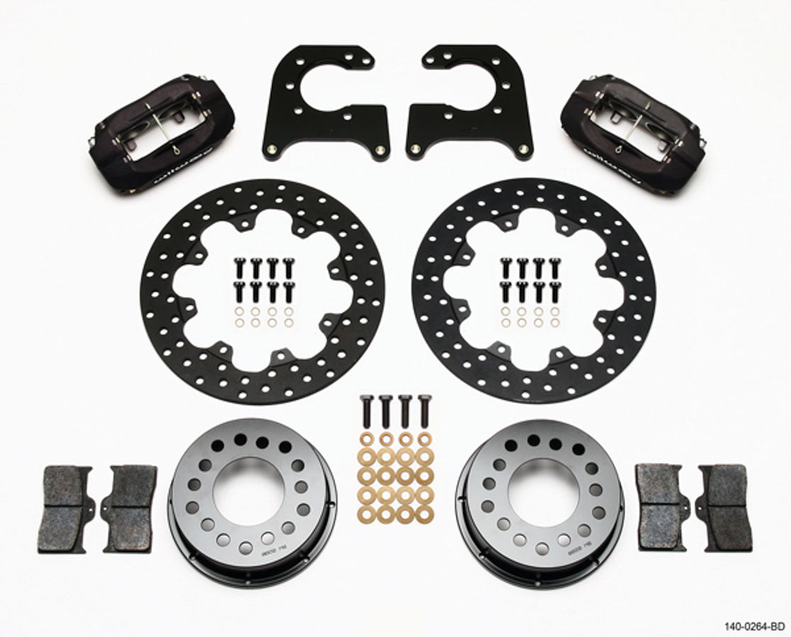 Wilwood Brakes 140-0264-BD D/L Drag Rear Brake Kit Olds/Pont Wilwood Brakes 140-0264-BD