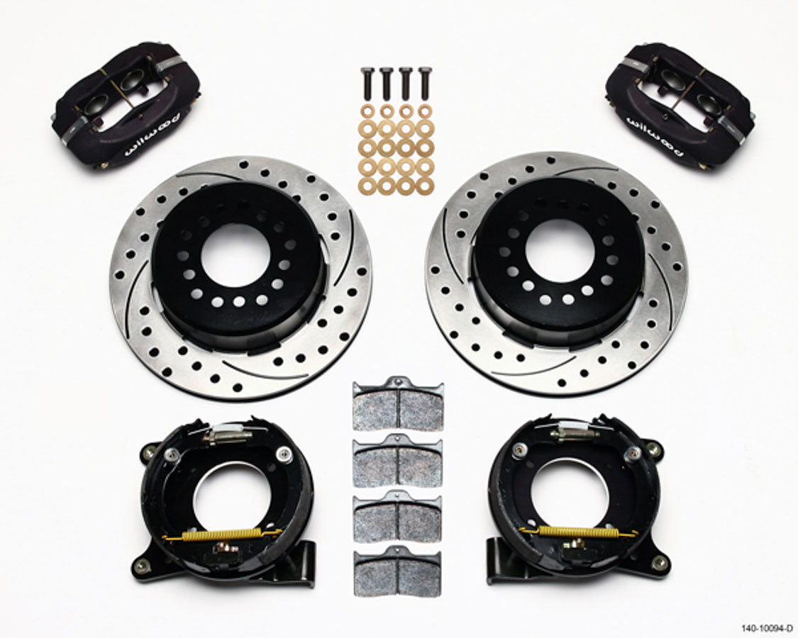 Wilwood Brakes 140-10094-D Brake Kit Rear FDL Chevy C10 w/parking Brake Wilwood Brakes 140-10094-D