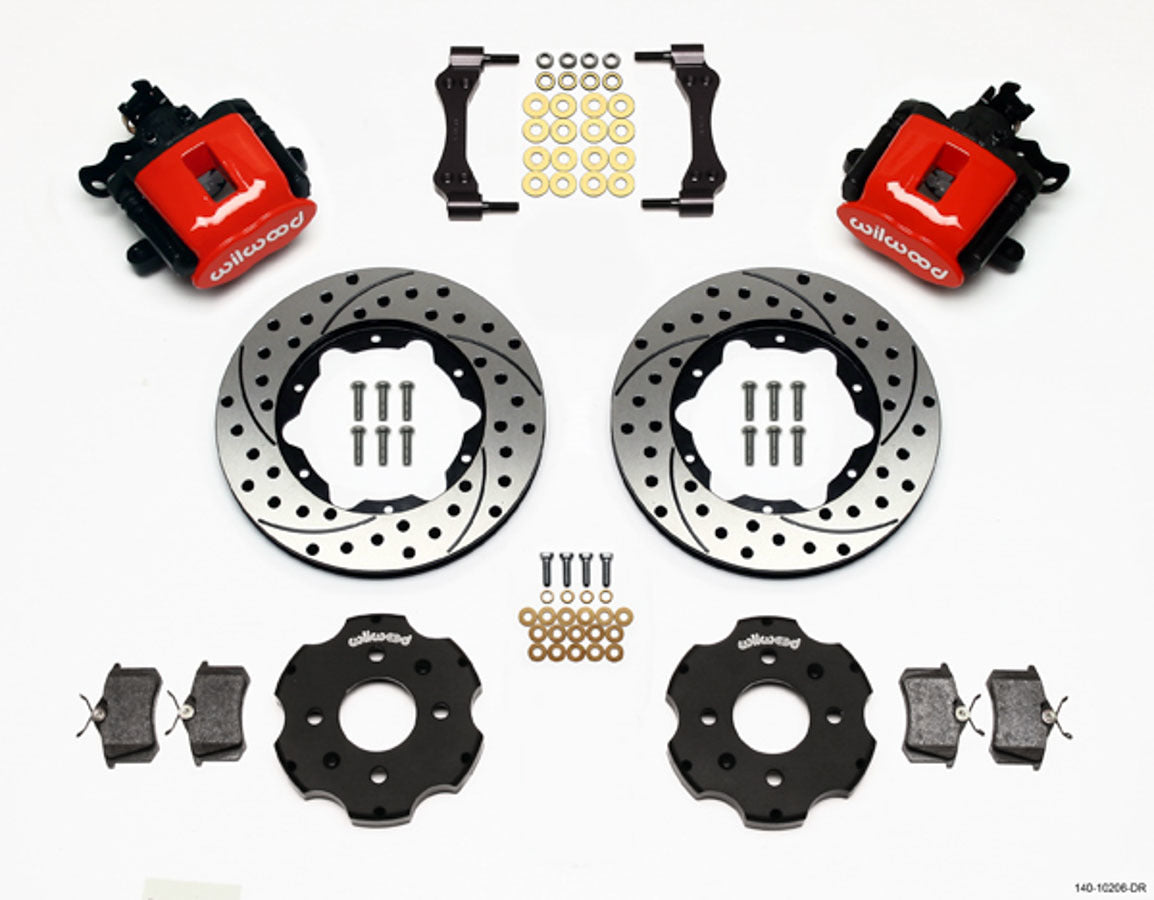 Wilwood Brakes 140-10206-DR Brake Kit CPB Rear 90-01 Honda / Acura Wilwood Brakes 140-10206-DR