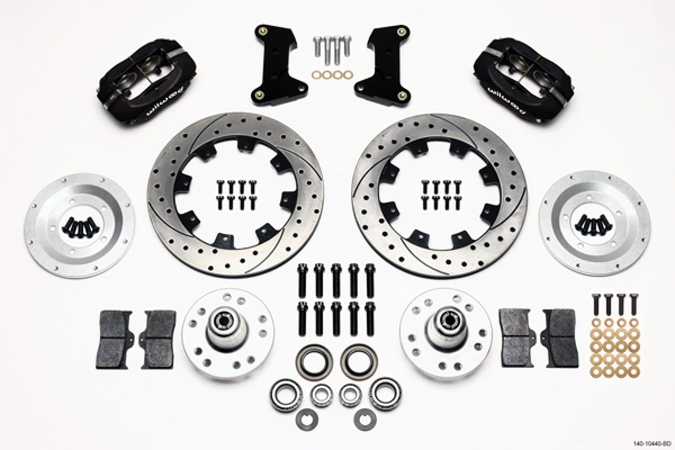 Wilwood Brakes 140-10440-BD Front Disc Brake Kit 74-78 Pinto/Mustang Wilwood Brakes 140-10440-BD