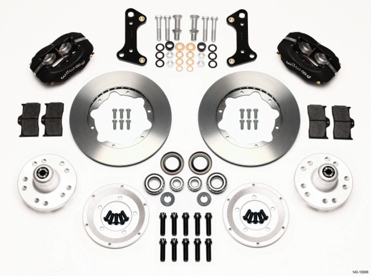 Wilwood Brakes 140-10996 HD Front Brake Kit 67-72 Camaro/Nova Wilwood Brakes 140-10996