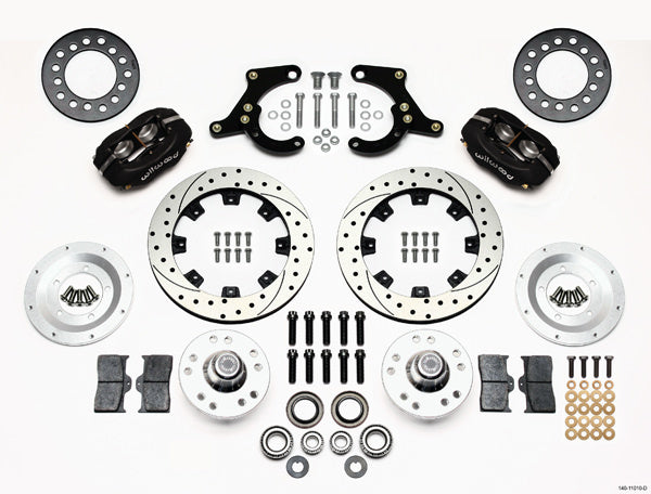 Wilwood Brakes 140-11010-D Front Brake Kit 55-57 Chevy Wilwood Brakes 140-11010-D