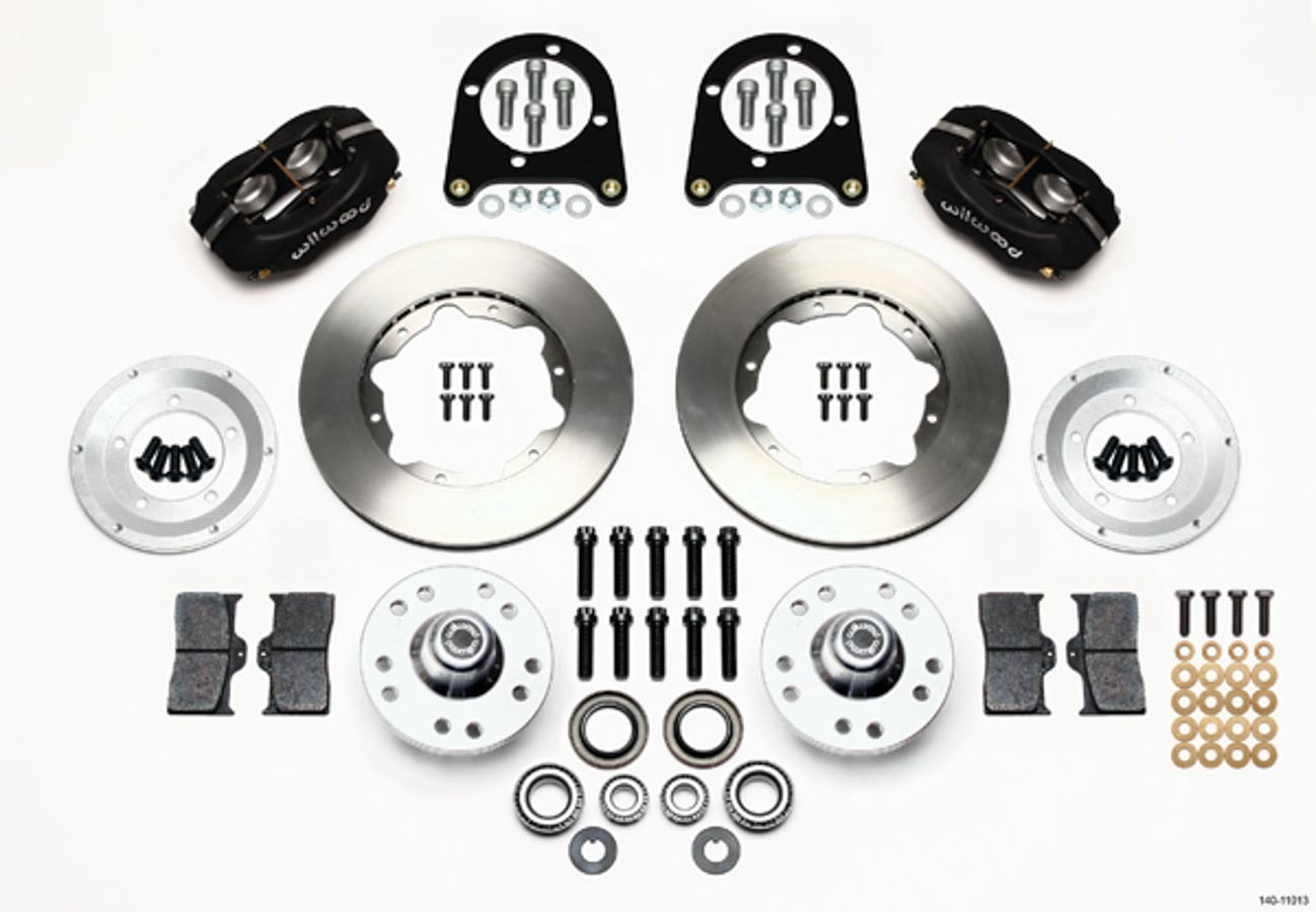 Wilwood Brakes 140-11013 HD Front Brake Kit 37-48 Ford-Billet Wilwood Brakes 140-11013