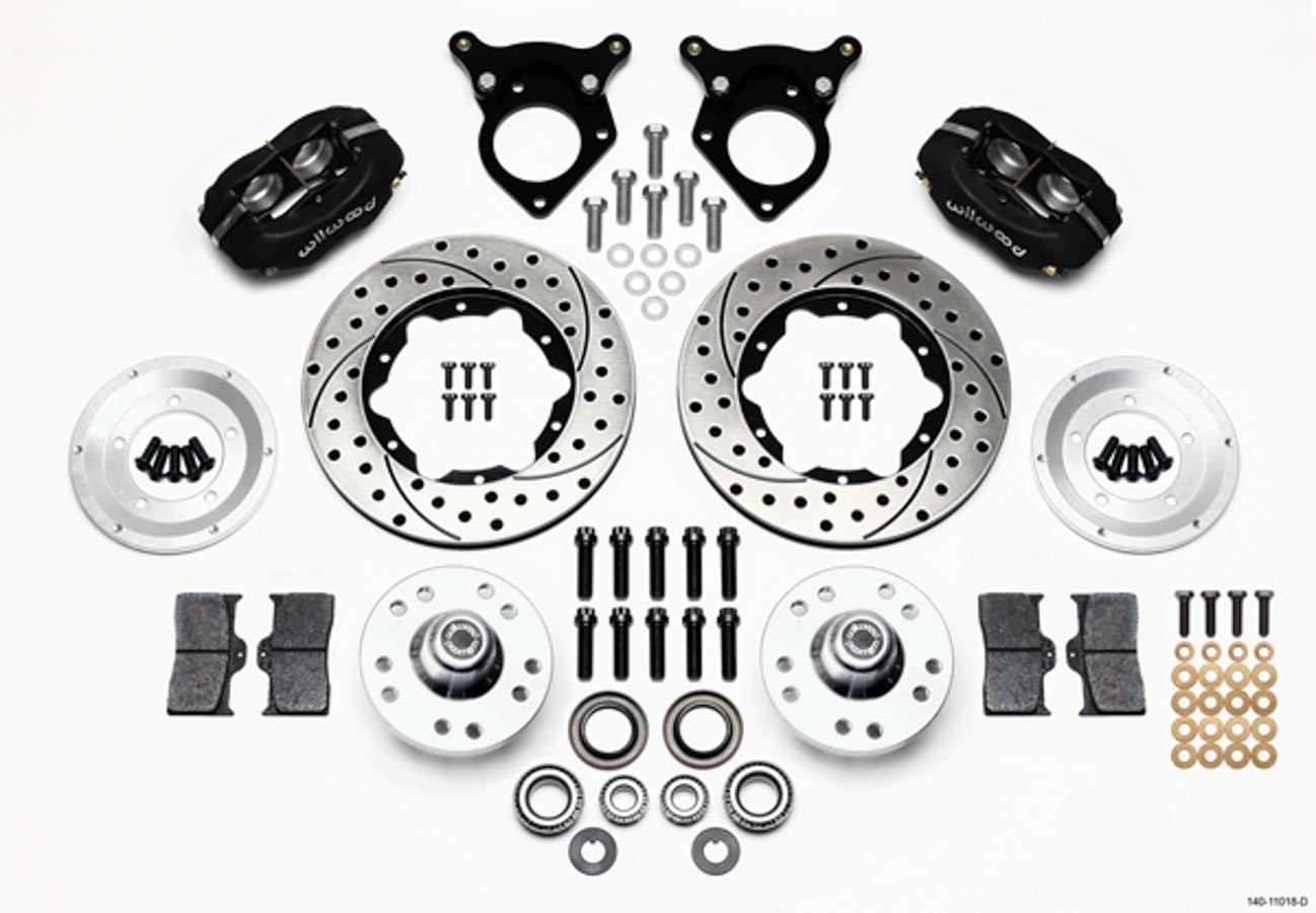 Wilwood Brakes 140-11018-D P/S Front Kit 87-93 Mustang 10.75in Rotor Wilwood Brakes 140-11018-D