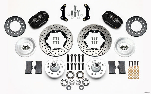 Wilwood Brakes 140-11021-D Front Disc Kit Mopar B&E Body HD for Disc Special Wilwood Brakes 140-11021-D