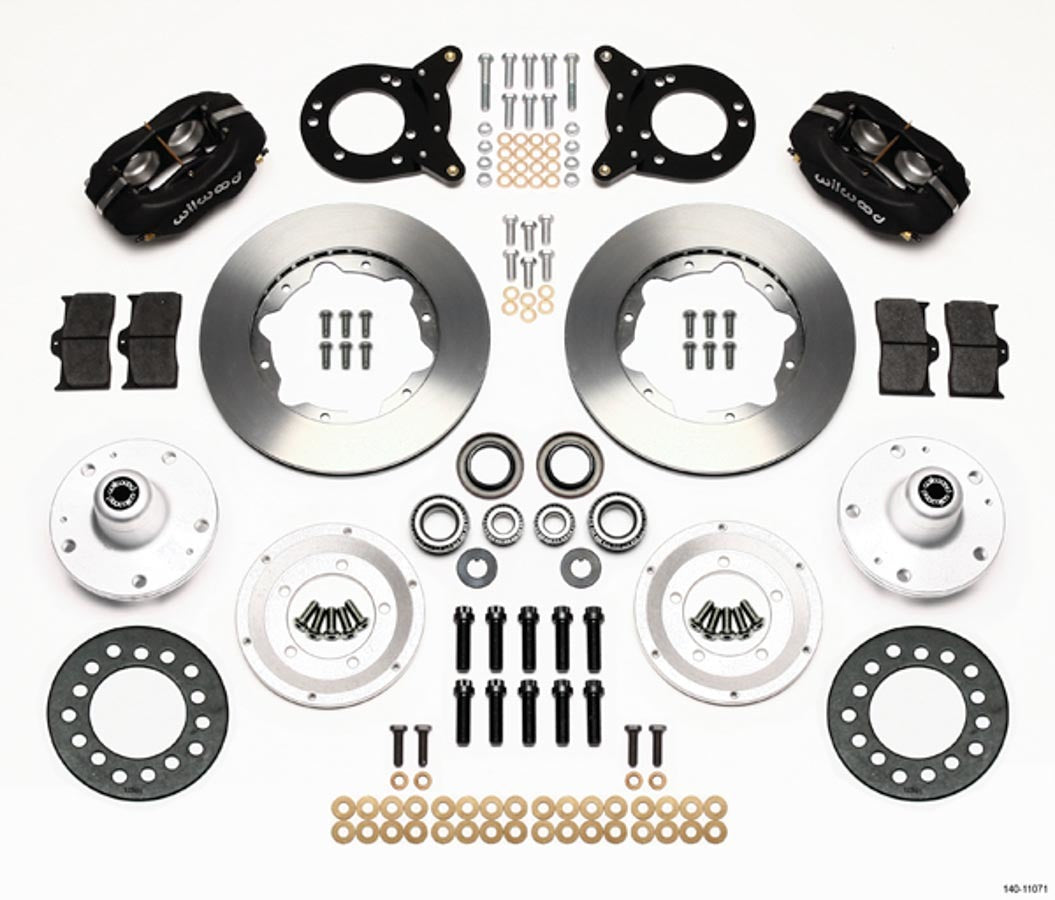 Wilwood Brakes 140-11071 Front Disc Brake Kit 65-69 Mustang Wilwood Brakes 140-11071