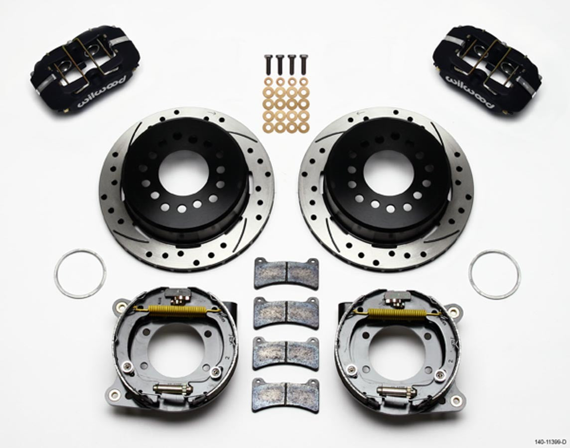 Wilwood Brakes 140-11399-D Rear Brake Kit 93-97 F-Body 11.00IN Wilwood Brakes 140-11399-D
