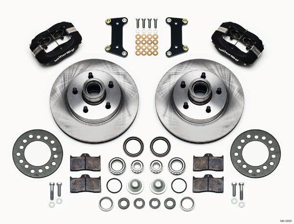 Wilwood Brakes 140-12321 Brake Kit Front Buick 41-56 5x5 BC 11.88in Dia Wilwood Brakes 140-12321