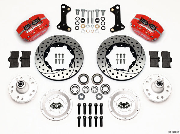 Wilwood Brakes 140-13202-DR Front Brake Kit Camaro / Nova 67-72 DP-DB Wilwood Brakes 140-13202-DR
