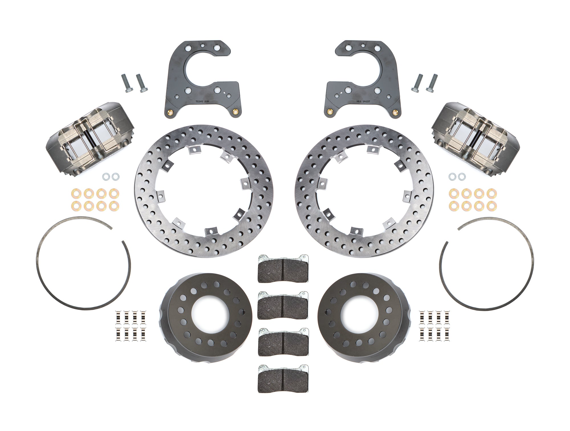 Wilwood Brakes 140-14134-D Drag Rear Brake Kit Big Ford Wilwood Brakes 140-14134-D