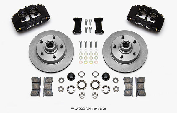 Wilwood Brakes 140-14190 Brake Kit Front Ford 48- 56 F100 Wilwood Brakes 140-14190