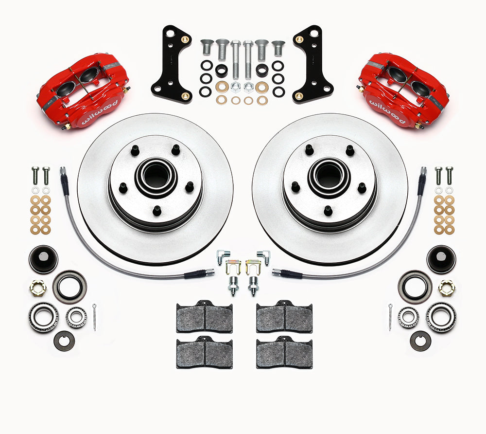 Wilwood Brakes 140-15272-R Front Disc Brake Kit 67- 69 Camaro w/Brake Lines Wilwood Brakes 140-15272-R