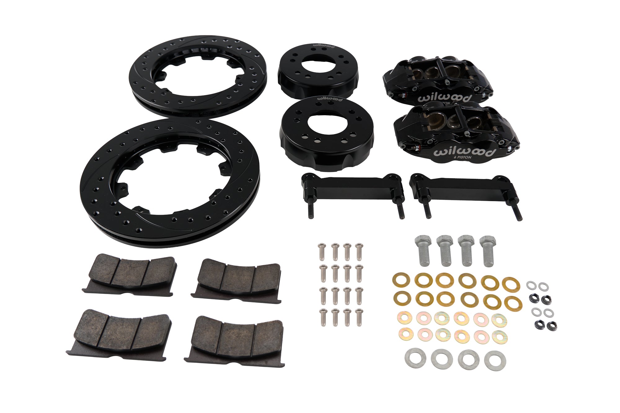 Wilwood Brakes 140-15302-D Front Disc Brake Kit C10 Pro Spindle 12.19in Wilwood Brakes 140-15302-D