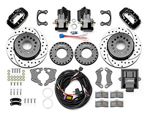 Wilwood Brakes 140-15843-D Rear Brake Kit Big Ford New Style 2.50in Offset Wilwood Brakes 140-15843-D