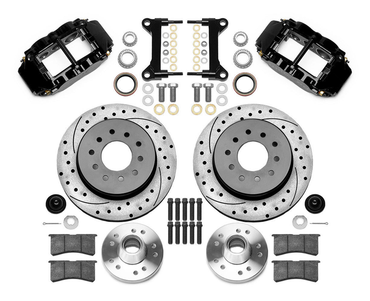 Wilwood Brakes 140-15948-D Brake Kit Front GM C1500 88-98 5 Lug 12.19in Rtr Wilwood Brakes 140-15948-D