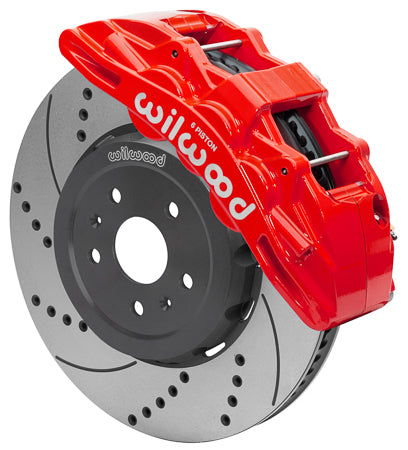 Wilwood Brakes 140-17004-DR Brake Kit Front Corvette C8 SX6R Drilled Wilwood Brakes 140-17004-DR