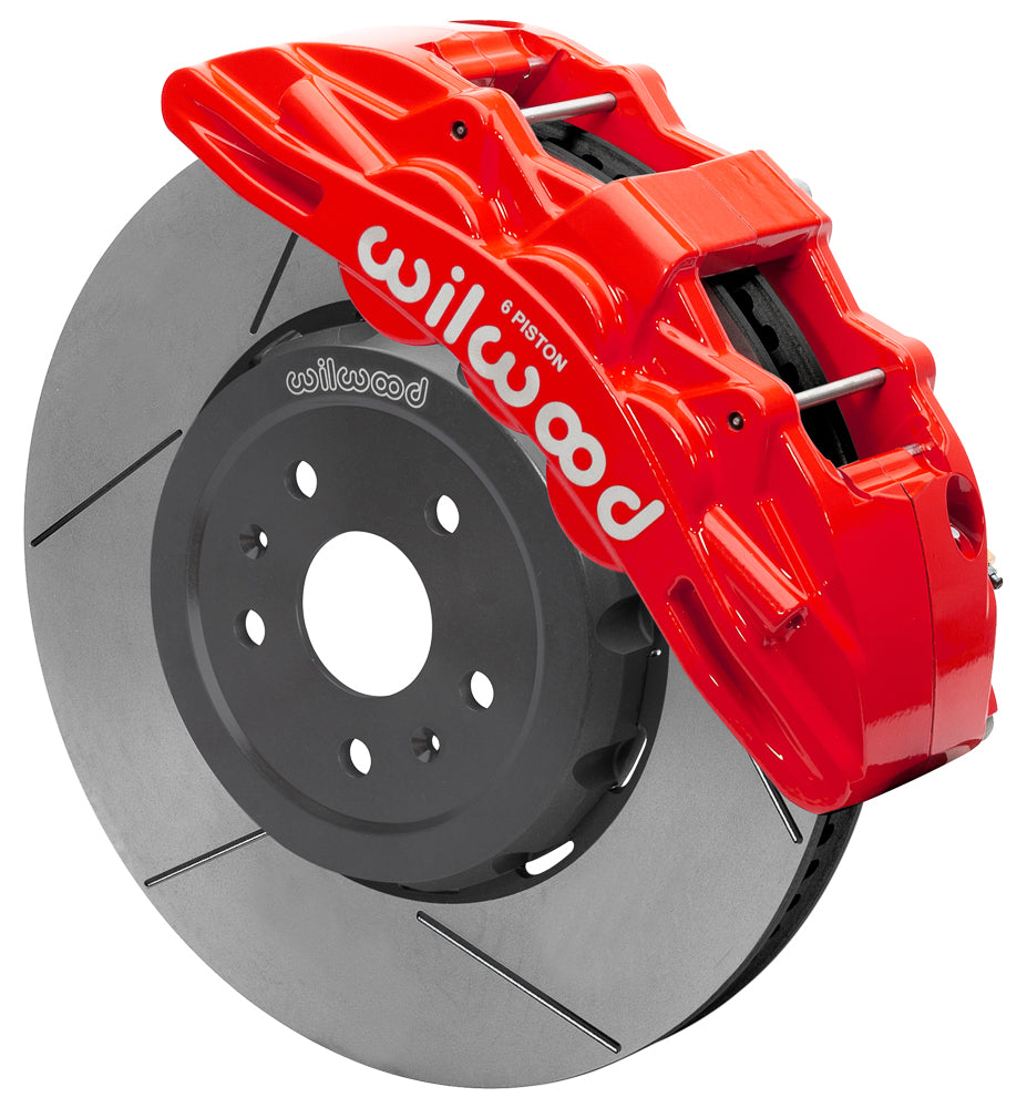Wilwood Brakes 140-17004-R Brake Kit Front Corvette C8 SX6R Slotted Wilwood Brakes 140-17004-R