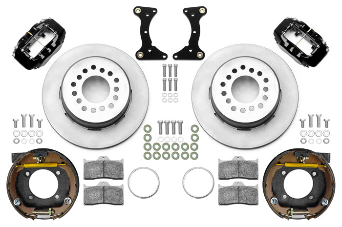 Wilwood Brakes 140-17121 Brake Kit Rear Black FDL Plain 12in GM G Body Wilwood Brakes 140-17121